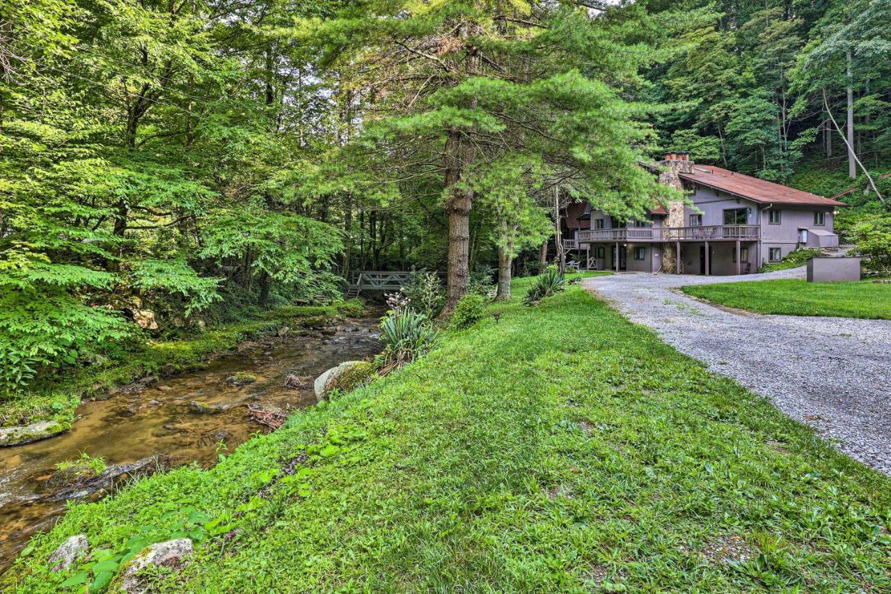 Creekside Roan Mountain Cabin Walk To Trails Exterior photo