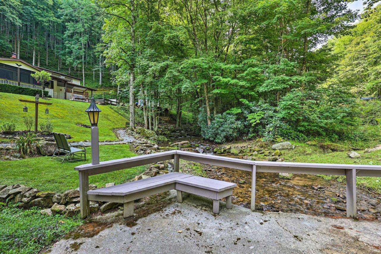 Creekside Roan Mountain Cabin Walk To Trails Exterior photo