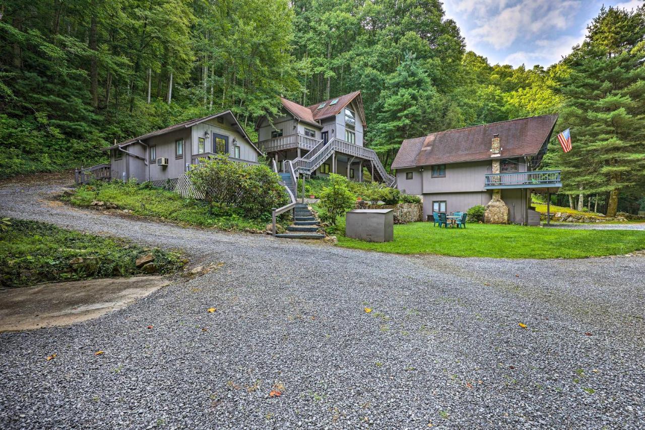Creekside Roan Mountain Cabin Walk To Trails Exterior photo